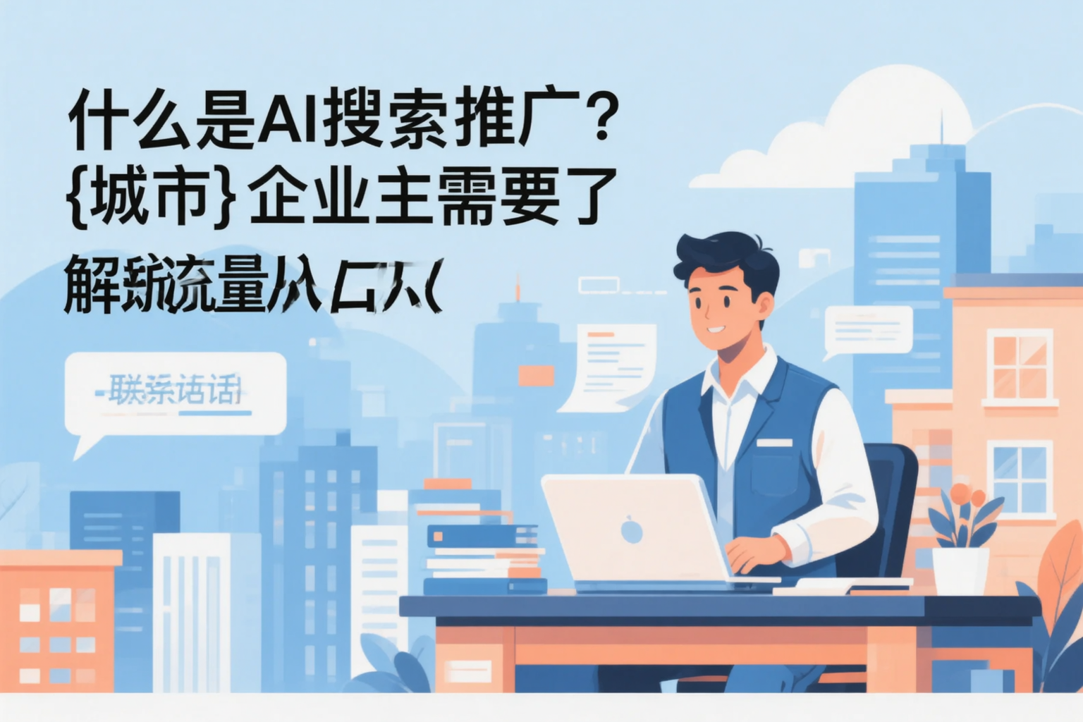 什么是AI搜索推广?巍山企业主需要了解的新流量入口