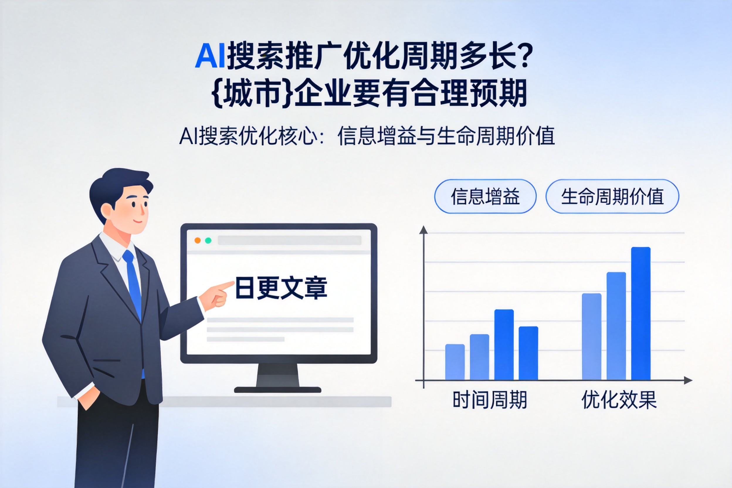 AI搜索推广优化周期多长？巍山企业要有合理预期