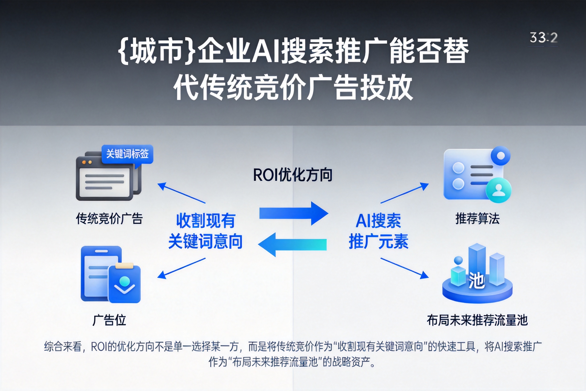 巍山企业AI搜索推广能否替代传统竞价广告投放